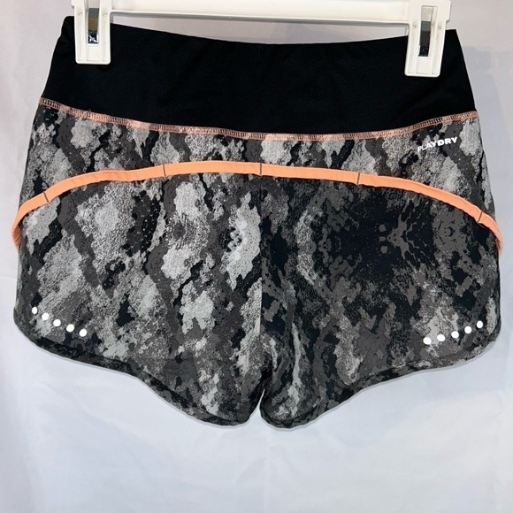 Reebok Shorts Play Dry Crossfit Running High Waist Pull On Drawstring Lined - Picture 4 of 7